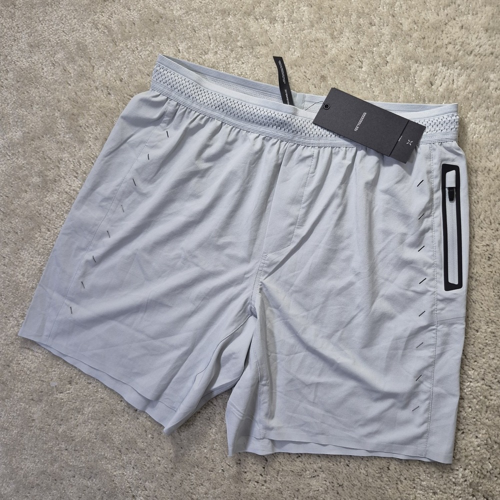 Ten Thousand Session Short Mens Medium Gray Performance Running Gym Outdoor Hike